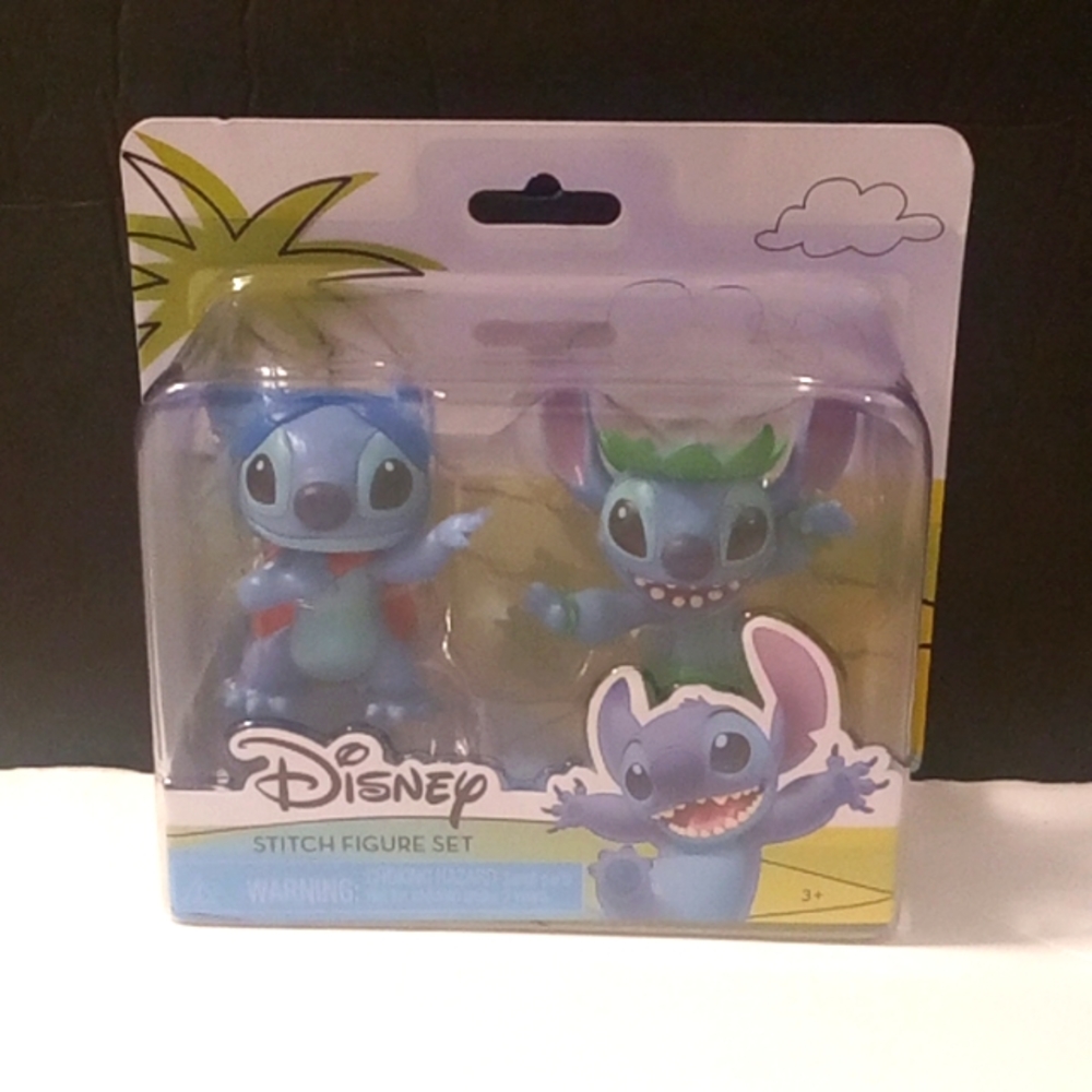 DISNEY SUPER HERO AND HULA FIGURE STITCH SET